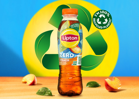 Lipton's duurzame rPET-verpakkingen