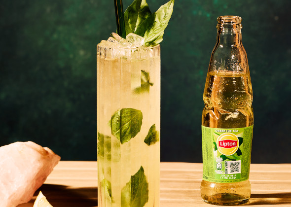 Mocktail/ Cocktail: Basil Bliss