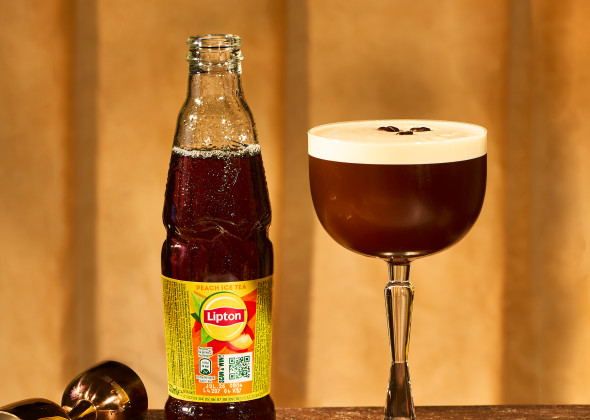 Mocktail: Espresso Mar-tea-ni